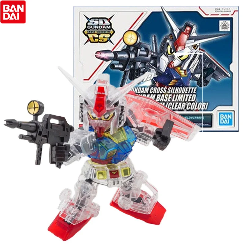 Bandai Genuine Gundam Model Kit Anime Figure SDCS BB RX-78-2 Clear Color Collection Gunpla Anime Action Figure Toys for Children
Bandai Genuine Gundam Model Kit Anime Figure SDCS BB RX-78-2 Clear Color Collection Gunpla Anime Action Figure Toys for Children
