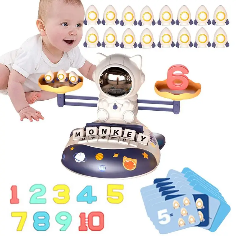 Kids Balance Counting Toy Montessori Matching Number Toy Set With Weights Cards Toddler Educational Toys Birthday Gift For Boys
Kids Balance Counting Toy Montessori Matching Number Toy Set With Weights Cards Toddler Educational Toys Birthday Gift For Boys