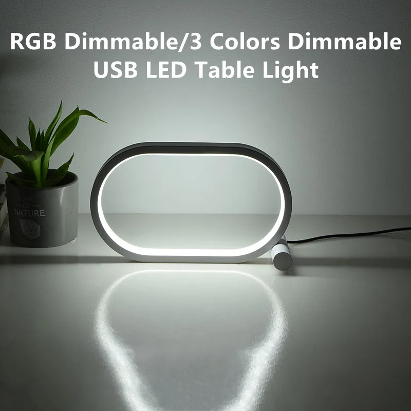 RGB LED Table Lamp USB Reading Light Colorful LED Desk Lamp 3 Colors Dimmable Study Light Bedroom Bedside Lamp Indoor Decoration
RGB LED Table Lamp USB Reading Light Colorful LED Desk Lamp 3 Colors Dimmable Study Light Bedroom Bedside Lamp Indoor Decoration
