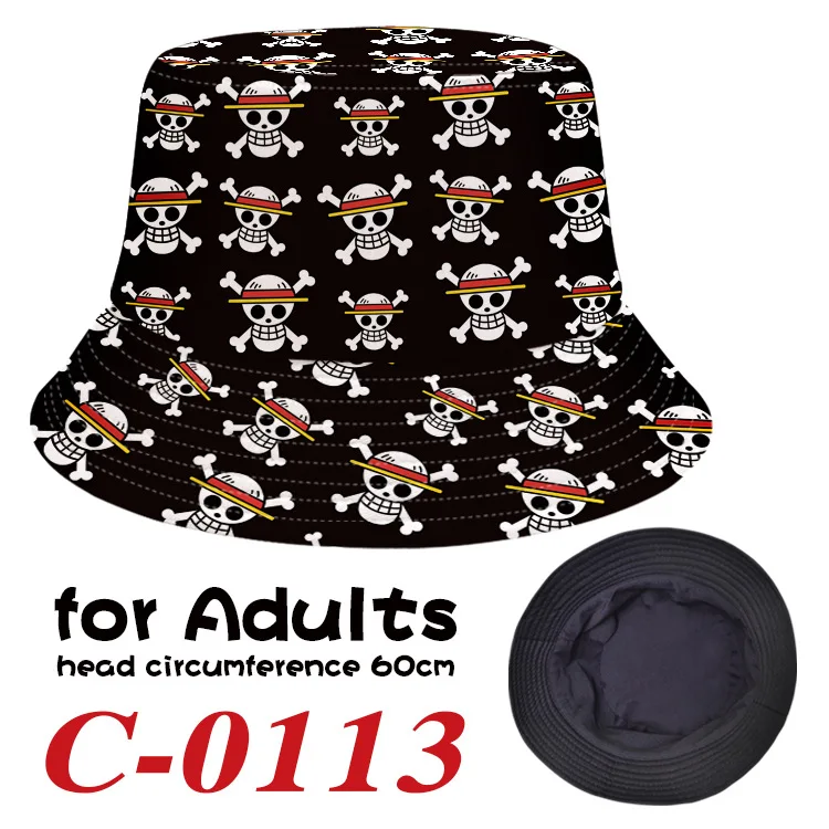 Full-color printed fisherman hat around One Piece One Piece cartoon casual sunscreen Japanese literary and artistic all-matchhat
Full-color printed fisherman hat around One Piece One Piece cartoon casual sunscreen Japanese literary and artistic all-matchhat