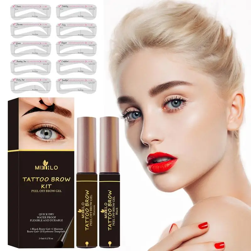 Peel Off Eyebrow Gel Tint Non-Smudge Waterproof Eyebrow Tint Natural Long Lasting Elegant Brow Makeup For All Types Of Eyebrows
Peel Off Eyebrow Gel Tint Non-Smudge Waterproof Eyebrow Tint Natural Long Lasting Elegant Brow Makeup For All Types Of Eyebrows