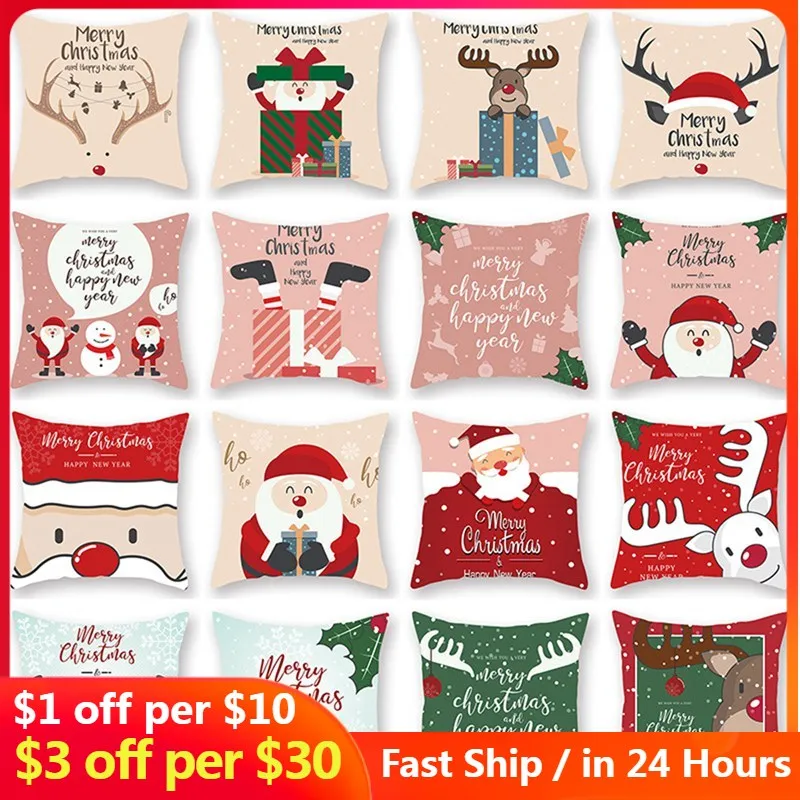 Merry Christmas Cushion Cover Santa Claus Elk Christmas Decoration For Home 2022 Christmas Ornaments Natal Navidad New Year 2022
Merry Christmas Cushion Cover Santa Claus Elk Christmas Decoration For Home 2022 Christmas Ornaments Natal Navidad New Year 2022