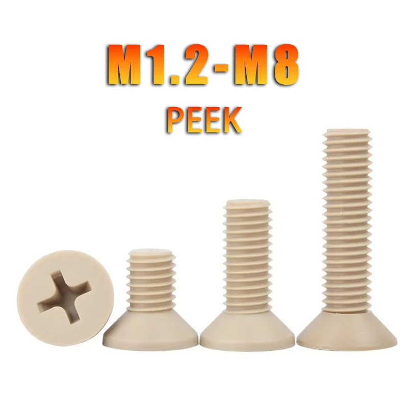 PEEK винты с потайной головкой M1.2-M8 1-5 шт.
PEEK винты с потайной головкой M1.2-M8 1-5 шт.