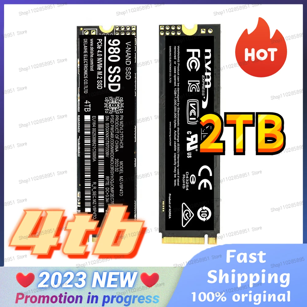 8TB New 2023 M2 SSD 4TB HDD 2TB Hard Drive M.2 SSD Solid State Drive M2 SATA NGFF NVME Internal Hard Disk For Laptop Desktop PC
8TB New 2023 M2 SSD 4TB HDD 2TB Hard Drive M.2 SSD Solid State Drive M2 SATA NGFF NVME Internal Hard Disk For Laptop Desktop PC