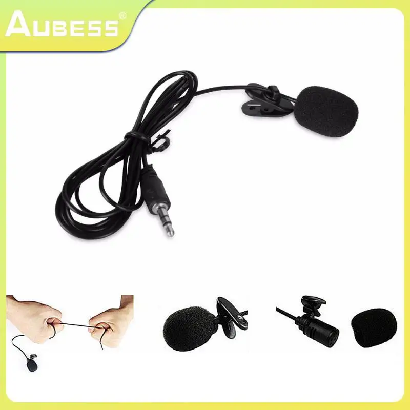 Universal Portable 3.5mm Mini Microphone Earphone Lapel Lavalier Clip Microphone Teaching Conference For Phone Laptop PC
Universal Portable 3.5mm Mini Microphone Earphone Lapel Lavalier Clip Microphone Teaching Conference For Phone Laptop PC