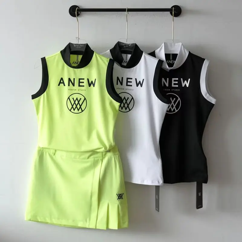 2022 Golf Short Sleeve Ladies Anew Summer Sleeveless Slim Fit Sunscreen Quick Dry Stretch Short Sleeve Korean Golf Clothes
2022 Golf Short Sleeve Ladies Anew Summer Sleeveless Slim Fit Sunscreen Quick Dry Stretch Short Sleeve Korean Golf Clothes