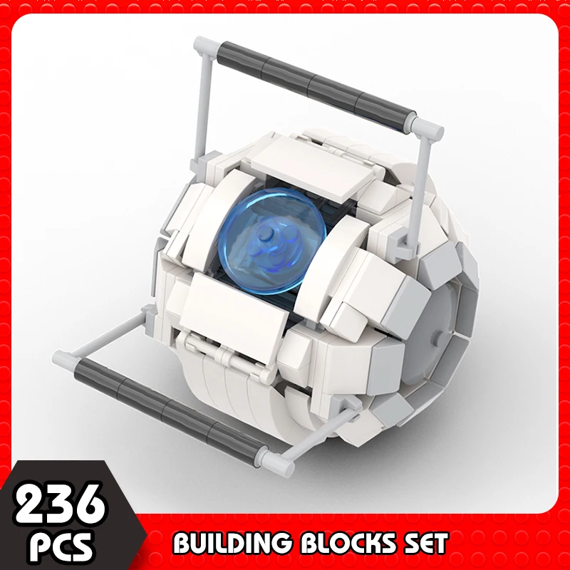 MOC Portaled 2 GLaDOS Wheatley Building Blocks Classic Movie Teleporting Eye Robotic Camera Model Bricks Toy for Children
MOC Portaled 2 GLaDOS Wheatley Building Blocks Classic Movie Teleporting Eye Robotic Camera Model Bricks Toy for Children