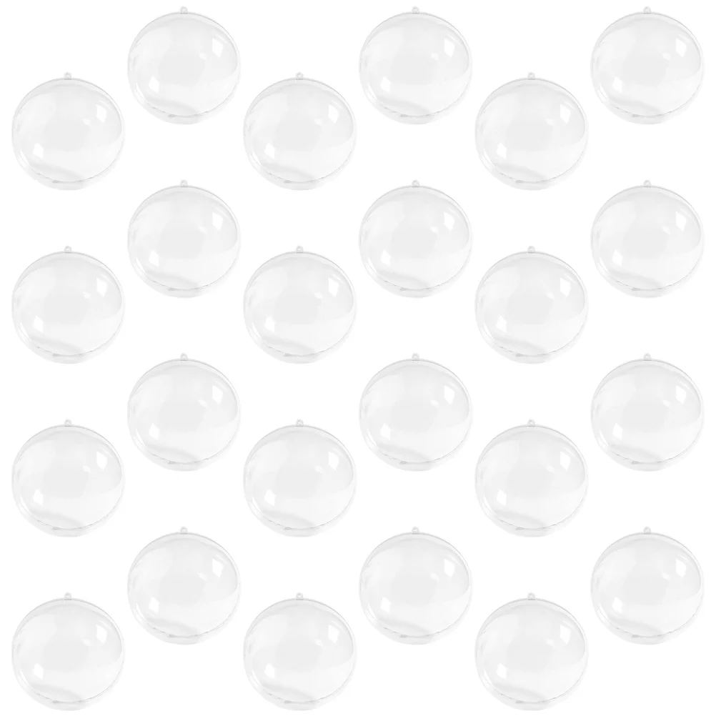 24pcs Christmas Fillable Ball Ornaments Unbreakable Ball Winter Christmas Tree Ball Pendants
24pcs Christmas Fillable Ball Ornaments Unbreakable Ball Winter Christmas Tree Ball Pendants