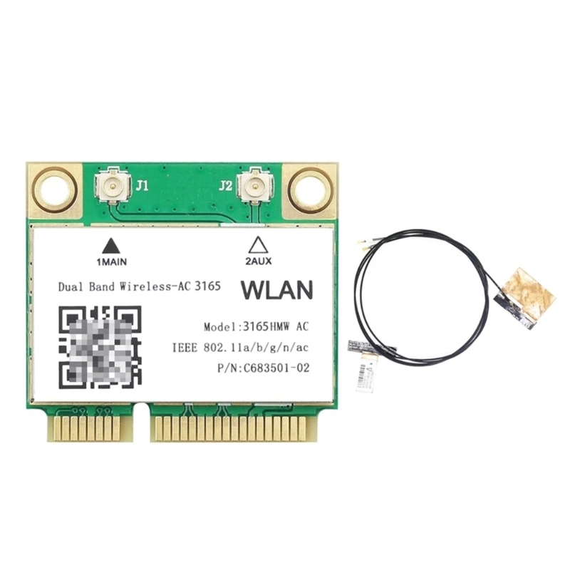Беспроводная карта для ноутбука 3165HMW AC 600M 2,4 + 5G + BT4.0 IEEE802.11a/b/g/n/ac Прямая поставка
Беспроводная карта для ноутбука 3165HMW AC 600M 2,4 + 5G + BT4.0 IEEE802.11a/b/g/n/ac Прямая поставка
