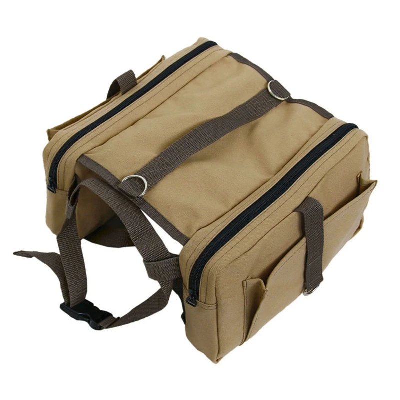 Dog Canvas Self Backpack Outdoor Training Pet Clothing Walking Camping Hiking Portable Bags Multifunctional Gear Dog Accessories
Dog Canvas Self Backpack Outdoor Training Pet Clothing Walking Camping Hiking Portable Bags Multifunctional Gear Dog Accessories