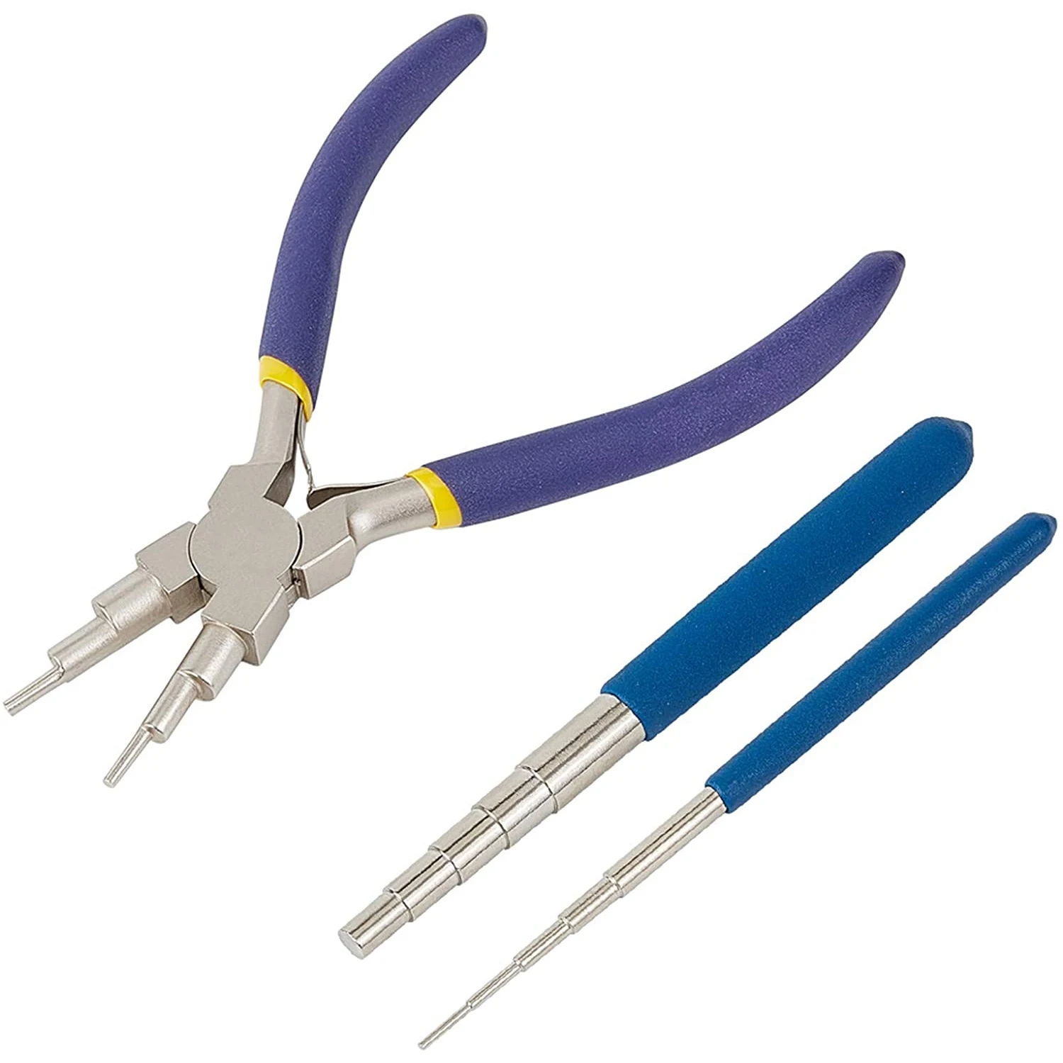 Winding Tool Kit with Winding Mandrel and 6-In-1 Ring Making Pliers for Jewelry Winding and Jump Ring
Winding Tool Kit with Winding Mandrel and 6-In-1 Ring Making Pliers for Jewelry Winding and Jump Ring