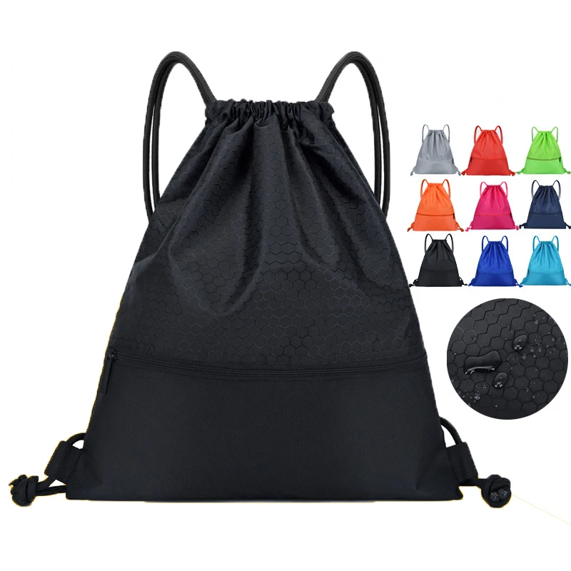 Outdoor Sport Storage Bag Thick Rope Ball Bag Universal Fitness Drawstring Bag Large Capacity Nylon Waterproof Zipper Backpack
Outdoor Sport Storage Bag Thick Rope Ball Bag Universal Fitness Drawstring Bag Large Capacity Nylon Waterproof Zipper Backpack