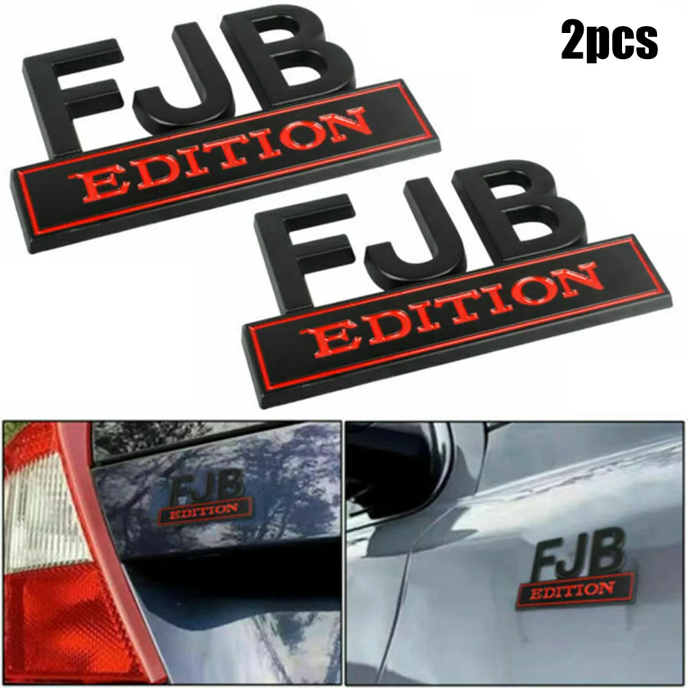 2Pcs Universal Smart Decorate Car Auto Trunk Rear Tailgate Emblem Badge Decal Sticker For FJB Edition Never Fade & Water Proof
2Pcs Universal Smart Decorate Car Auto Trunk Rear Tailgate Emblem Badge Decal Sticker For FJB Edition Never Fade & Water Proof