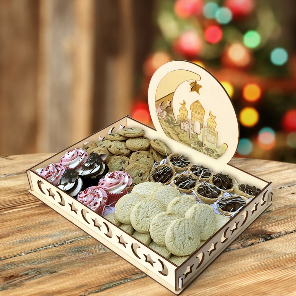 Food Dessert Tray Islamic Eid Mubarak Wooden Ramadan Kareem Muslim Party Decor Fruit Plate Dishes Decorations
Food Dessert Tray Islamic Eid Mubarak Wooden Ramadan Kareem Muslim Party Decor Fruit Plate Dishes Decorations