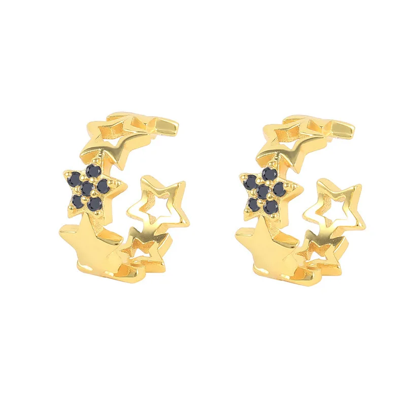 Non-Piercing Ear Clip XINGX Earrings White Diamond Stud Earrings Female 925 Silver Sterling Silver Simple Freshess Earrings 
Non-Piercing Ear Clip XINGX Earrings White Diamond Stud Earrings Female 925 Silver Sterling Silver Simple Freshess Earrings