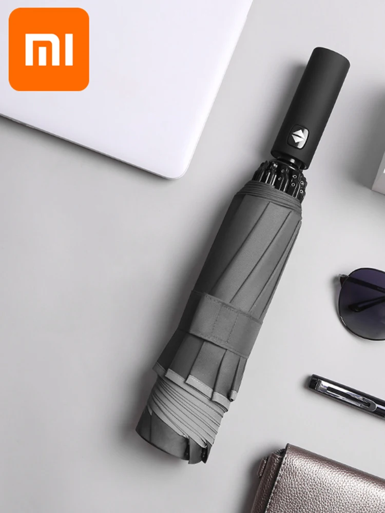 Складной автоматический зонт Xiaomi, модный зонтик от солнца, с защитой от дождя и ветра, с защитой от ультрафиолета
Складной автоматический зонт Xiaomi, модный зонтик от солнца, с защитой от дождя и ветра, с защитой от ультрафиолета