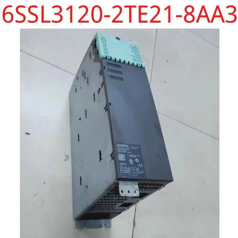 

used Siemens test ok real 6SL3130-6TE21-6AA3 SINAMICS S120 Smart Line Module input: 380-480 V 3AC, 50/60 Hz output: 600 V DC, 27