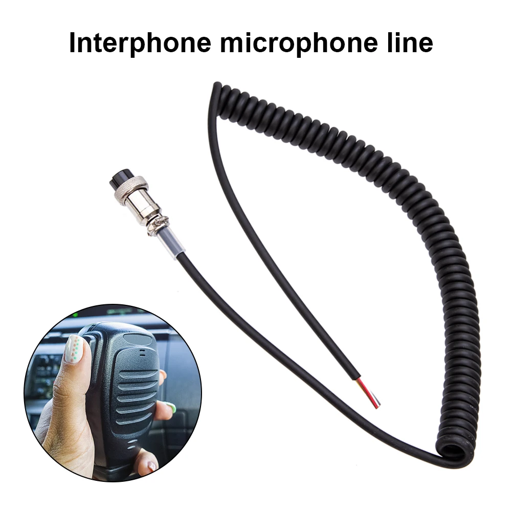 8 Pin Microphone Cord VHF/UHF Band Round Plug Handheld Speaker Cable Replacement Walkie Talkie Parts for Alinco EMS-57 EMS-53
8 Pin Microphone Cord VHF/UHF Band Round Plug Handheld Speaker Cable Replacement Walkie Talkie Parts for Alinco EMS-57 EMS-53