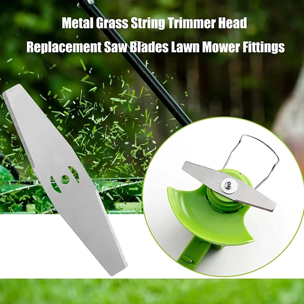 2-24pcs Metal Grass String Trimmer Head Replacement Saw Blades Lawn Mower Fittings Cutter 150mm Garden Power Tool Accessories
2-24pcs Metal Grass String Trimmer Head Replacement Saw Blades Lawn Mower Fittings Cutter 150mm Garden Power Tool Accessories
