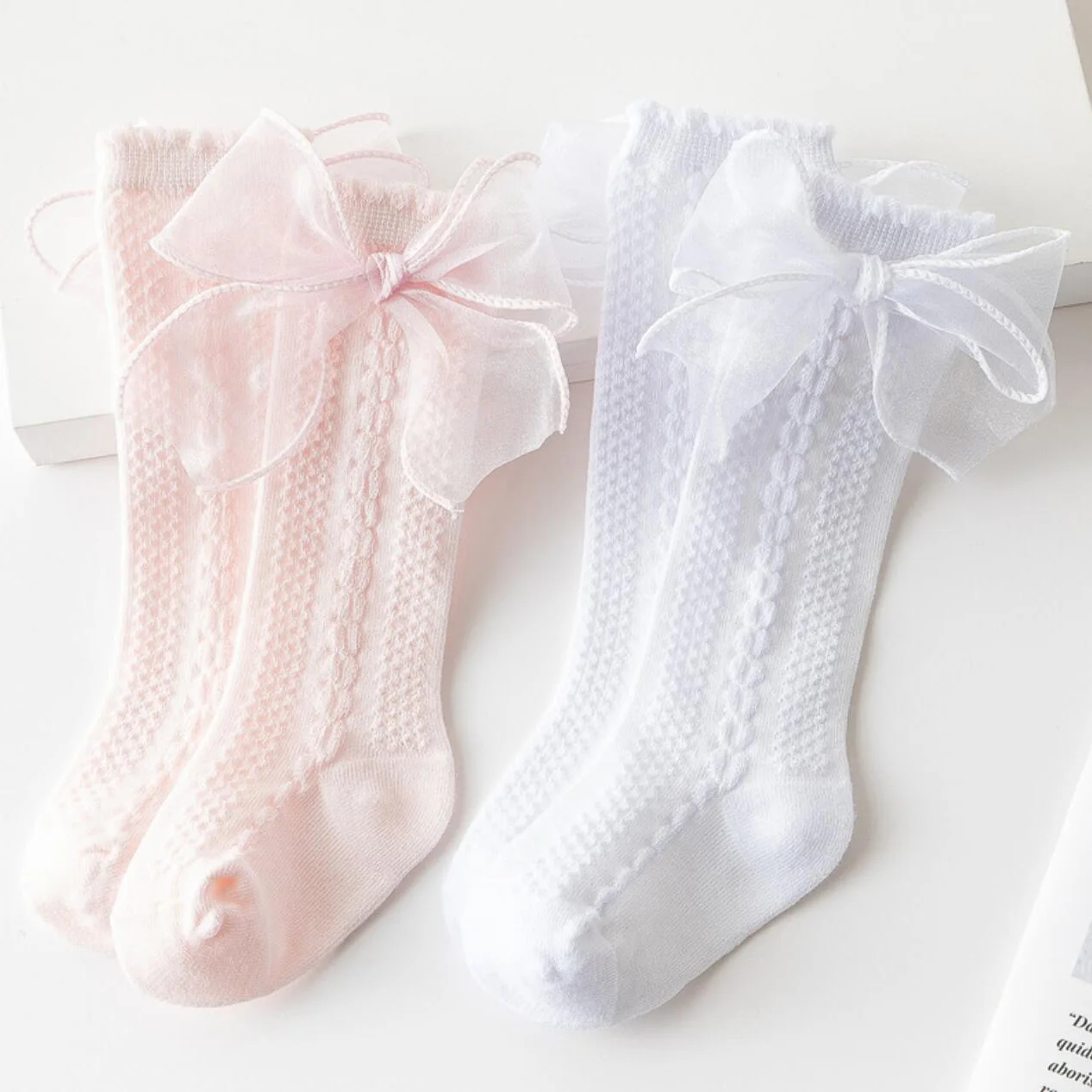 Adorable Big Ribboen Bowknot Kids Long Socks for Girls Cotton Breathable Knee High Socks Toddler Girls Tube Socks Leg Warmers
Adorable Big Ribboen Bowknot Kids Long Socks for Girls Cotton Breathable Knee High Socks Toddler Girls Tube Socks Leg Warmers