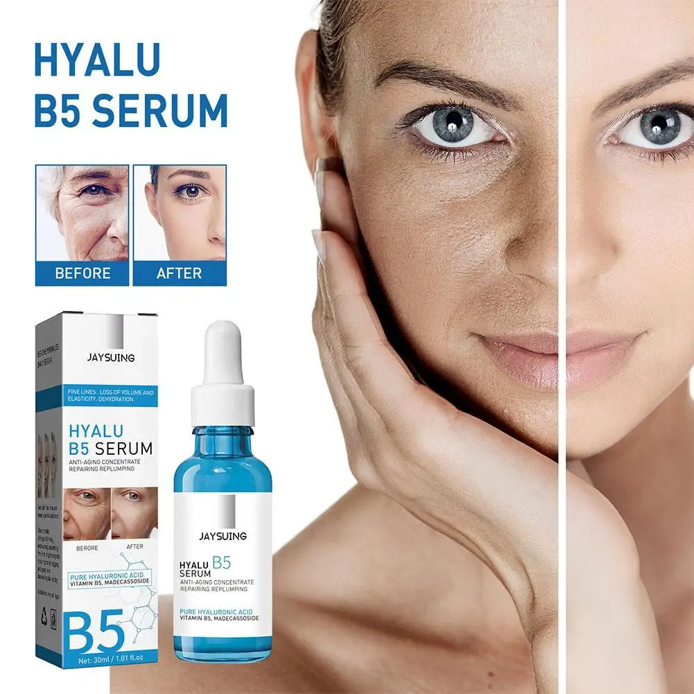 30ml Hyalu B5 Hyaluronic Serum Anti-Wrinkle Concentrate Fade Facial Fine Lines Increase Skin Elasticity Women Whitening Essence
30ml Hyalu B5 Hyaluronic Serum Anti-Wrinkle Concentrate Fade Facial Fine Lines Increase Skin Elasticity Women Whitening Essence
