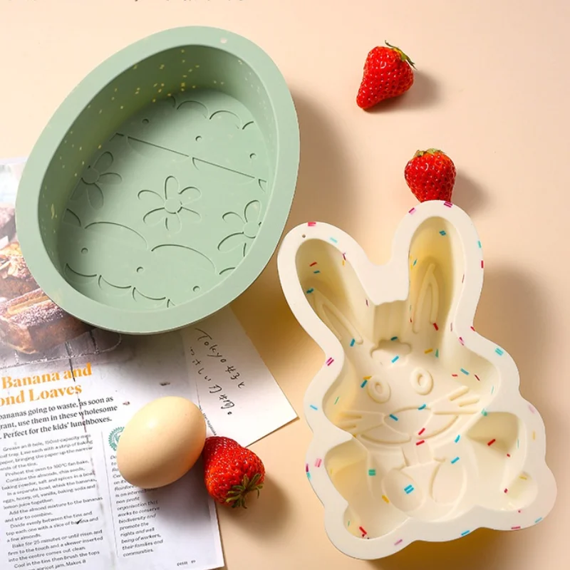 Happy Easter Mold Rabbit Silicone Mold Easter Rabbit Egg Mold Dessert Pudding Cake Baking Mold DIY Kitchen Baking Fondant Mould
Happy Easter Mold Rabbit Silicone Mold Easter Rabbit Egg Mold Dessert Pudding Cake Baking Mold DIY Kitchen Baking Fondant Mould