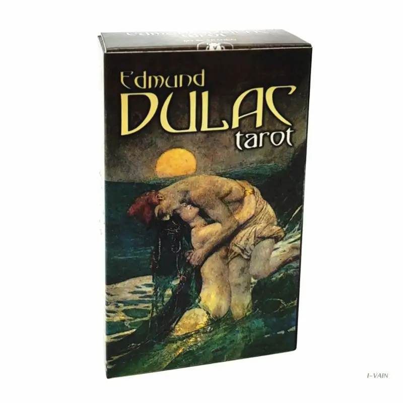 Карты Таро Edmund Dulac, полная английская доска с 78 картами, настольная игра с изображением судьбы и гадания
Карты Таро Edmund Dulac, полная английская доска с 78 картами, настольная игра с изображением судьбы и гадания