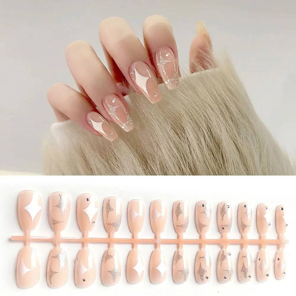 Nail Glue Love heart Long Coffin Ballerina Nail Art Decoration Full Cover Artificial Nail Press On Fake Nail False Nail Tips
Nail Glue Love heart Long Coffin Ballerina Nail Art Decoration Full Cover Artificial Nail Press On Fake Nail False Nail Tips
