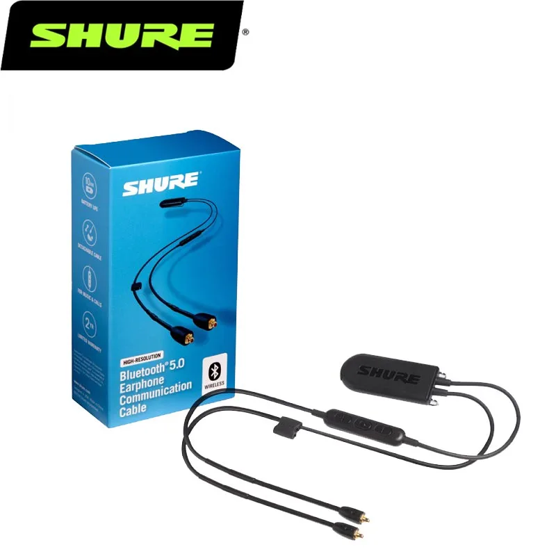SHURE RMCE-BT2 Bluetooth Headphone Cable 5.0 Upgrade of Wire Control with Microphone for SE535 SE846 SE215 Earphones
SHURE RMCE-BT2 Bluetooth Headphone Cable 5.0 Upgrade of Wire Control with Microphone for SE535 SE846 SE215 Earphones