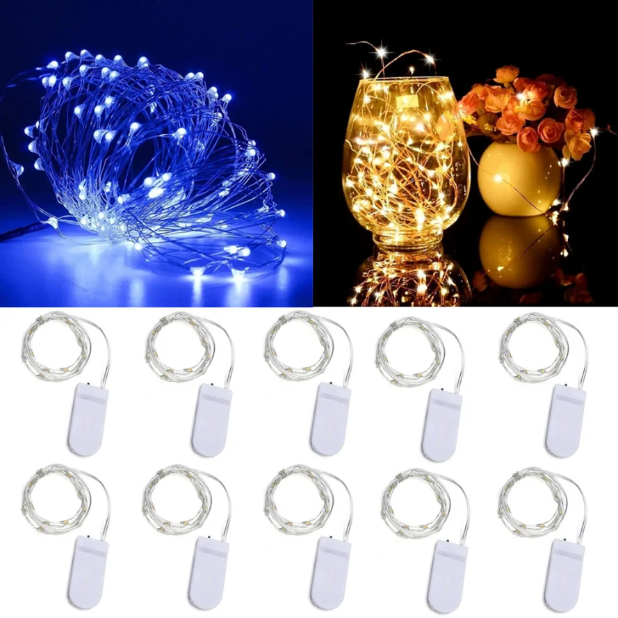 Led Wire Battery Copper 10pcs Lights LED Garland Party Indoor Wedding Lights Fairy Christmas Decoration Powered Lights String
Led Wire Battery Copper 10pcs Lights LED Garland Party Indoor Wedding Lights Fairy Christmas Decoration Powered Lights String