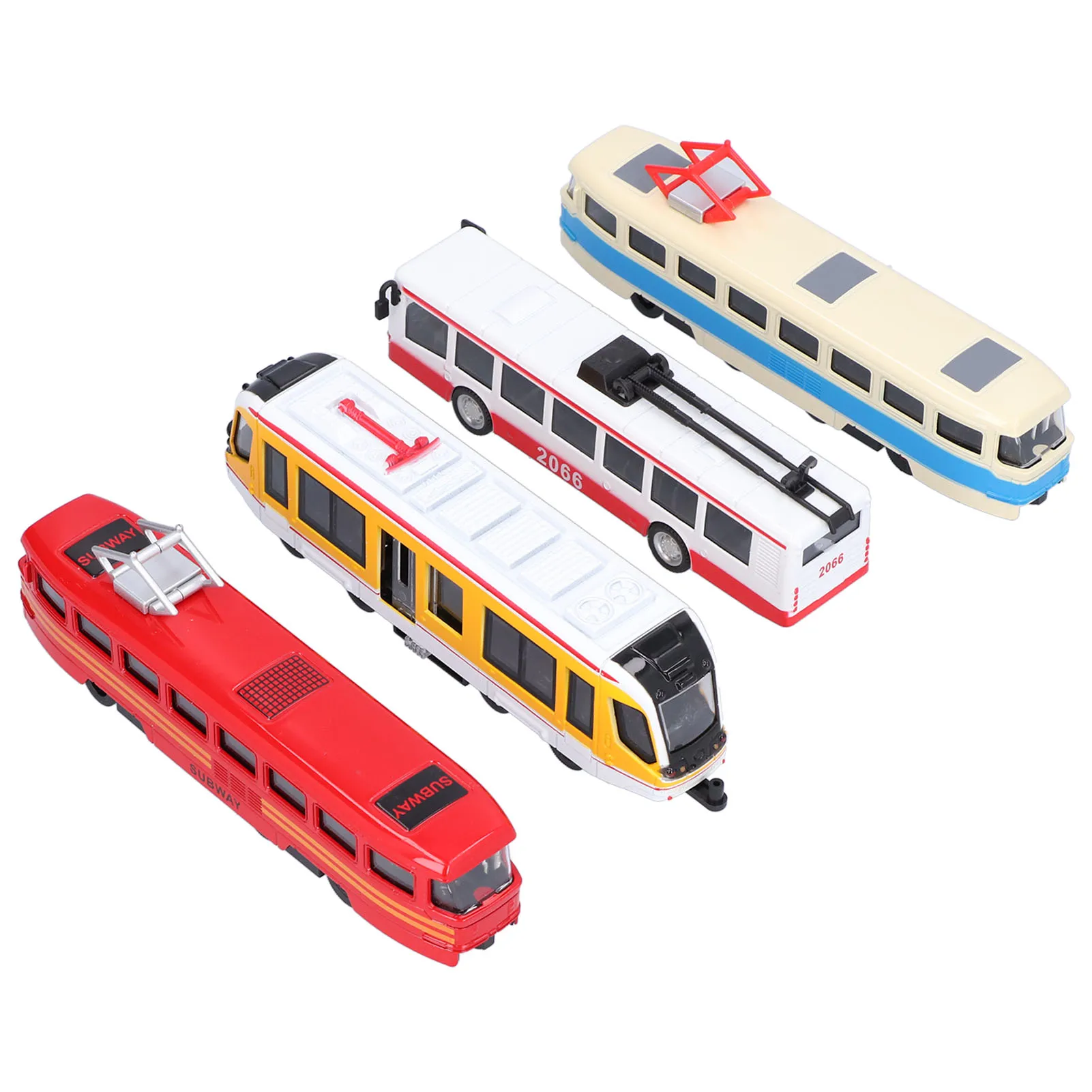 4Pcs/Set High Speed Railway Model Toy Alloy Plastic Pull Back Vehicle Model Toy for Children Gifts Collection
4Pcs/Set High Speed Railway Model Toy Alloy Plastic Pull Back Vehicle Model Toy for Children Gifts Collection