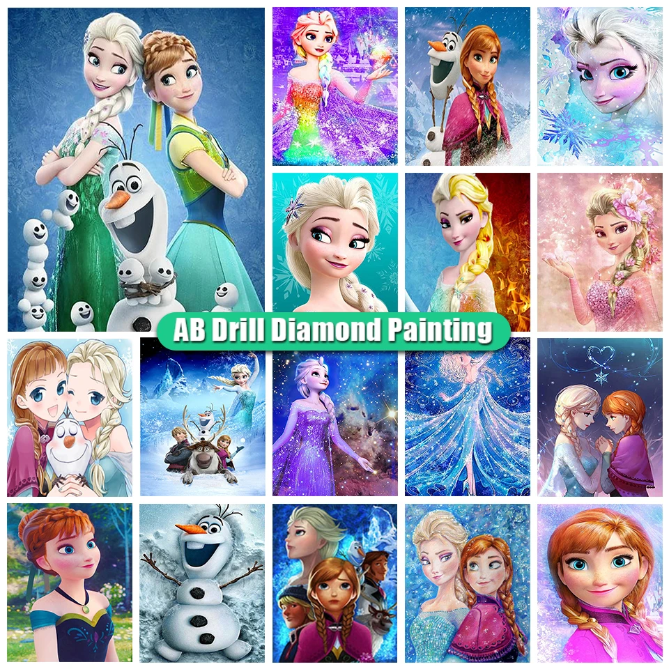 Алмазная живопись Disney AB ледяная сестра Эльза Анна полноразмерная квадратная круглая мультяшная вышивка крестиком Алмазная вышивка Мозаик...
Алмазная живопись Disney AB ледяная сестра Эльза Анна полноразмерная квадратная круглая мультяшная вышивка крестиком Алмазная вышивка Мозаик...
