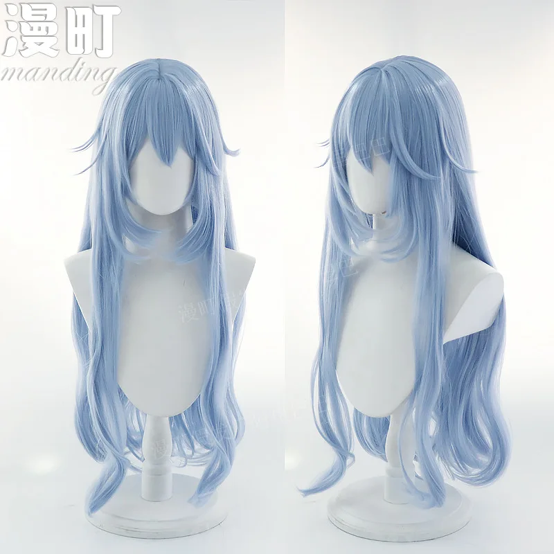 Парик для косплея аниме из ЭВА, термостойкий костюмы для косплея, длинные вьющиеся голубые волосы, искусственные волосы + шапочка для парика
Парик для косплея аниме из ЭВА, термостойкий костюмы для косплея, длинные вьющиеся голубые волосы, искусственные волосы + шапочка для парика