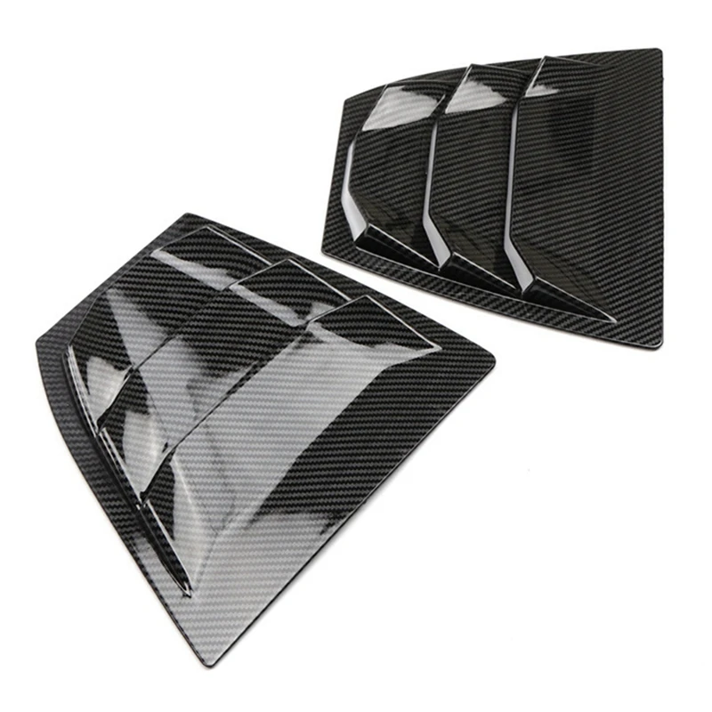 Car Rear Side Window Louver Spoiler Panel Quarter Window Replacement for Mazda 3 AXELA 2014-2018 Decorative Accessories
Car Rear Side Window Louver Spoiler Panel Quarter Window Replacement for Mazda 3 AXELA 2014-2018 Decorative Accessories