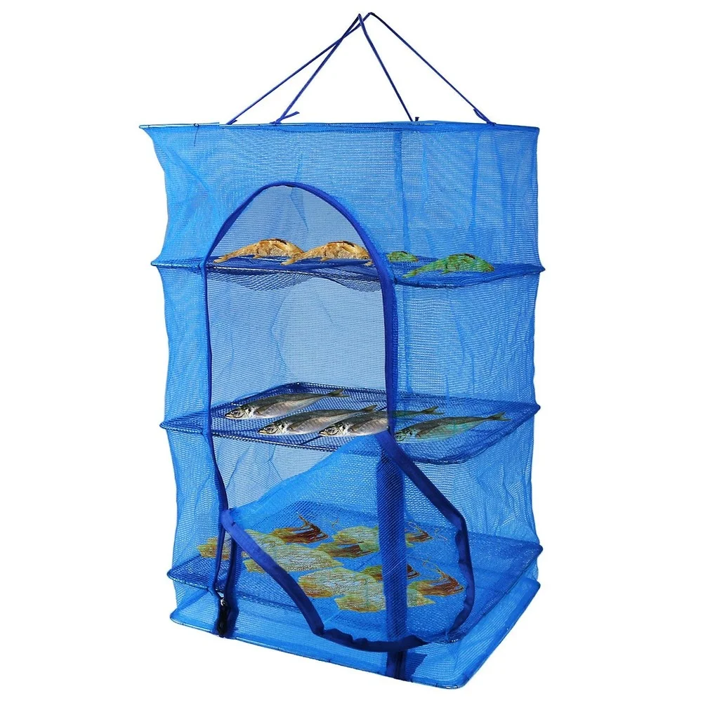 3 LayersFish Mesh Hanging Sun Dry Net for Food Dehydrator Durable Folding Vegetable Herbs Fishes Dryer Net Drying Racks
3 LayersFish Mesh Hanging Sun Dry Net for Food Dehydrator Durable Folding Vegetable Herbs Fishes Dryer Net Drying Racks