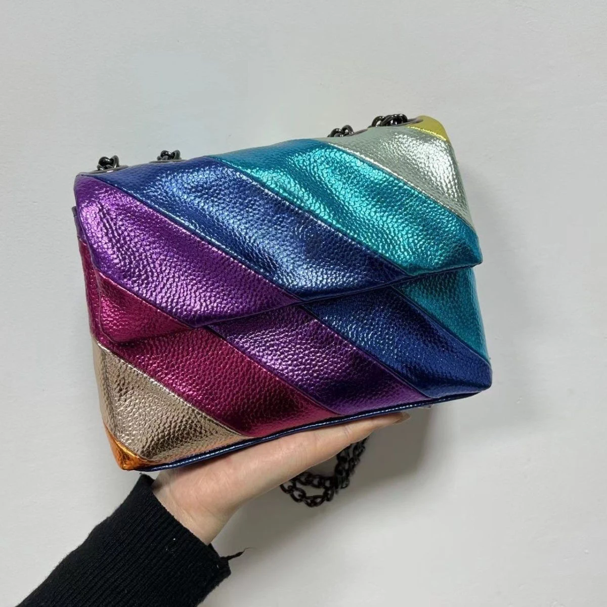 Logo Designer Women Bag Contrasting Color Women's Shoulder Bag Metal Laser Stitching PU Ladies Messenger Bag Female Bags y2k
Logo Designer Women Bag Contrasting Color Women's Shoulder Bag Metal Laser Stitching PU Ladies Messenger Bag Female Bags y2k