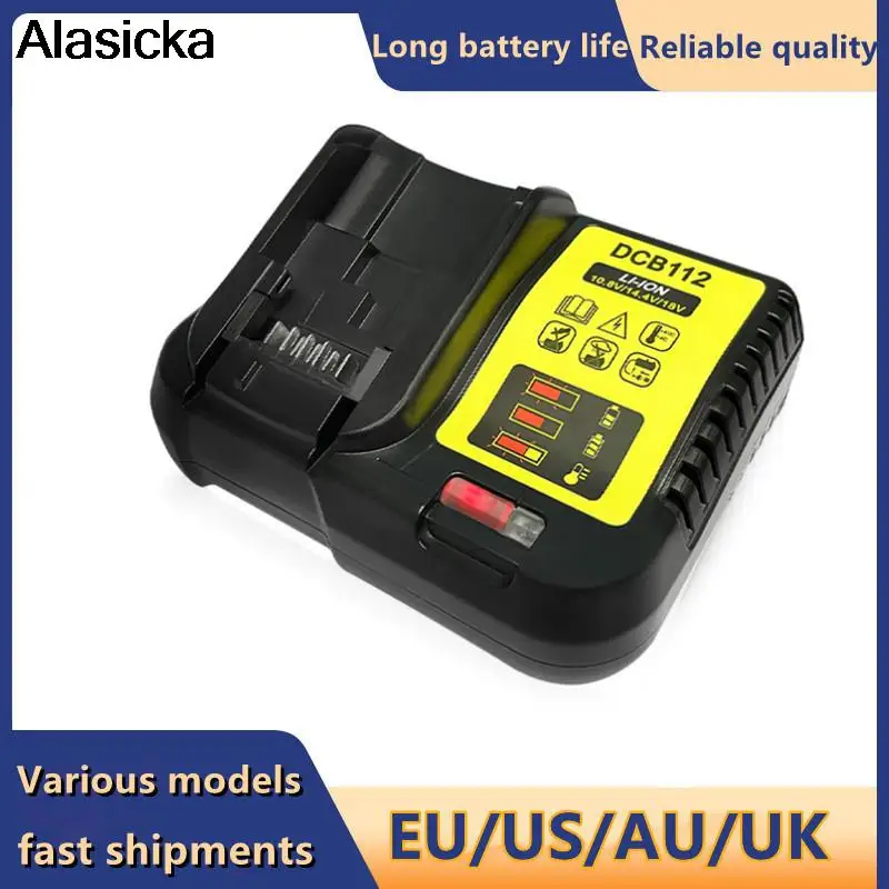 Зарядное устройство DCB112, для литийионных аккумуляторов Dewalt 10,8 В, 12 В, 14,4 В, 18 В, 20 В, DCB101, DCB200, DCB140, DCB105, DCB200
Зарядное устройство DCB112, для литийионных аккумуляторов Dewalt 10,8 В, 12 В, 14,4 В, 18 В, 20 В, DCB101, DCB200, DCB140, DCB105, DCB200
