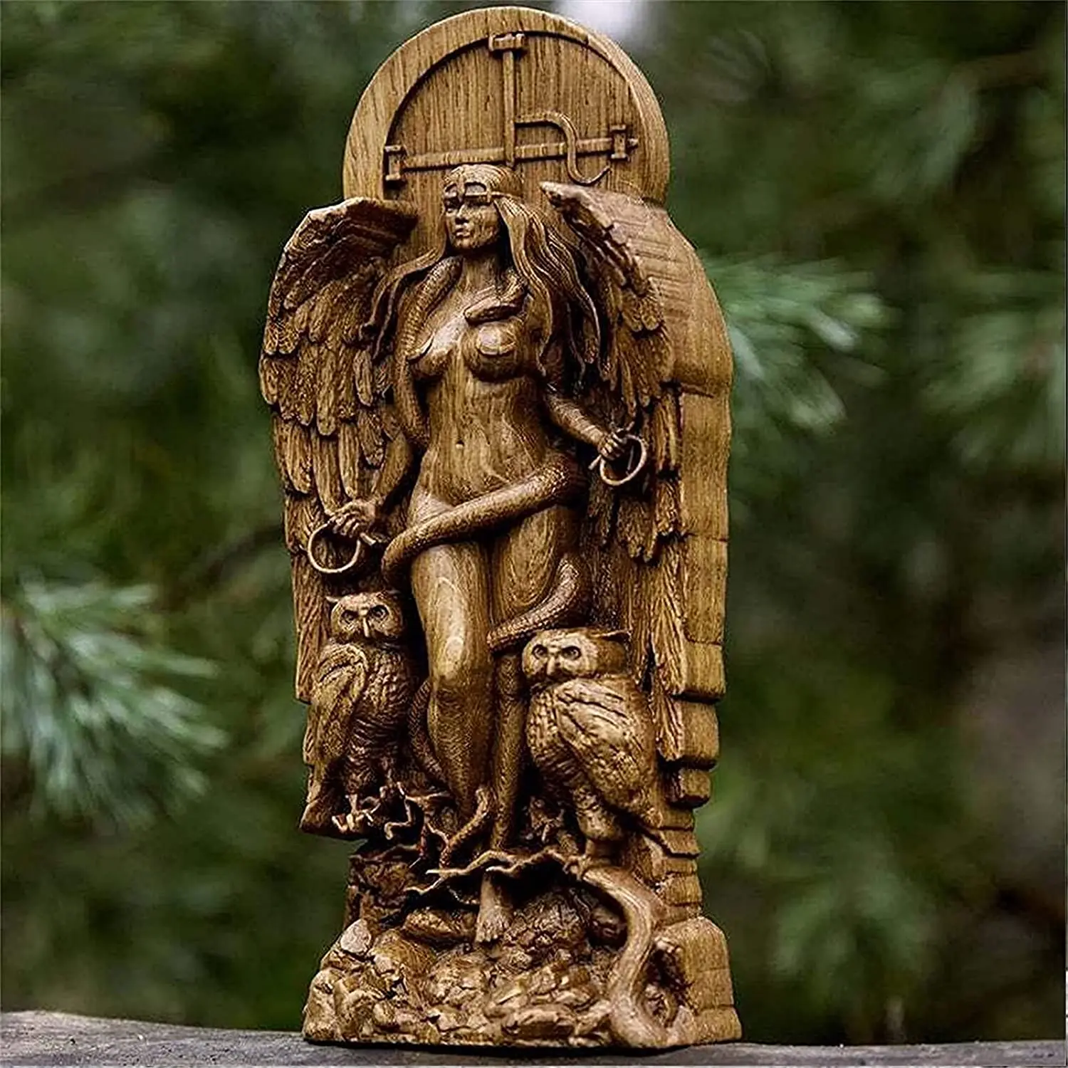 Lilith – Statue en résine de la déesse Gaia, Sculptures adaptées à la décoration artistique du jardin de la maison, pour votre a
Lilith – Statue en résine de la déesse Gaia, Sculptures adaptées à la décoration artistique du jardin de la maison, pour votre a