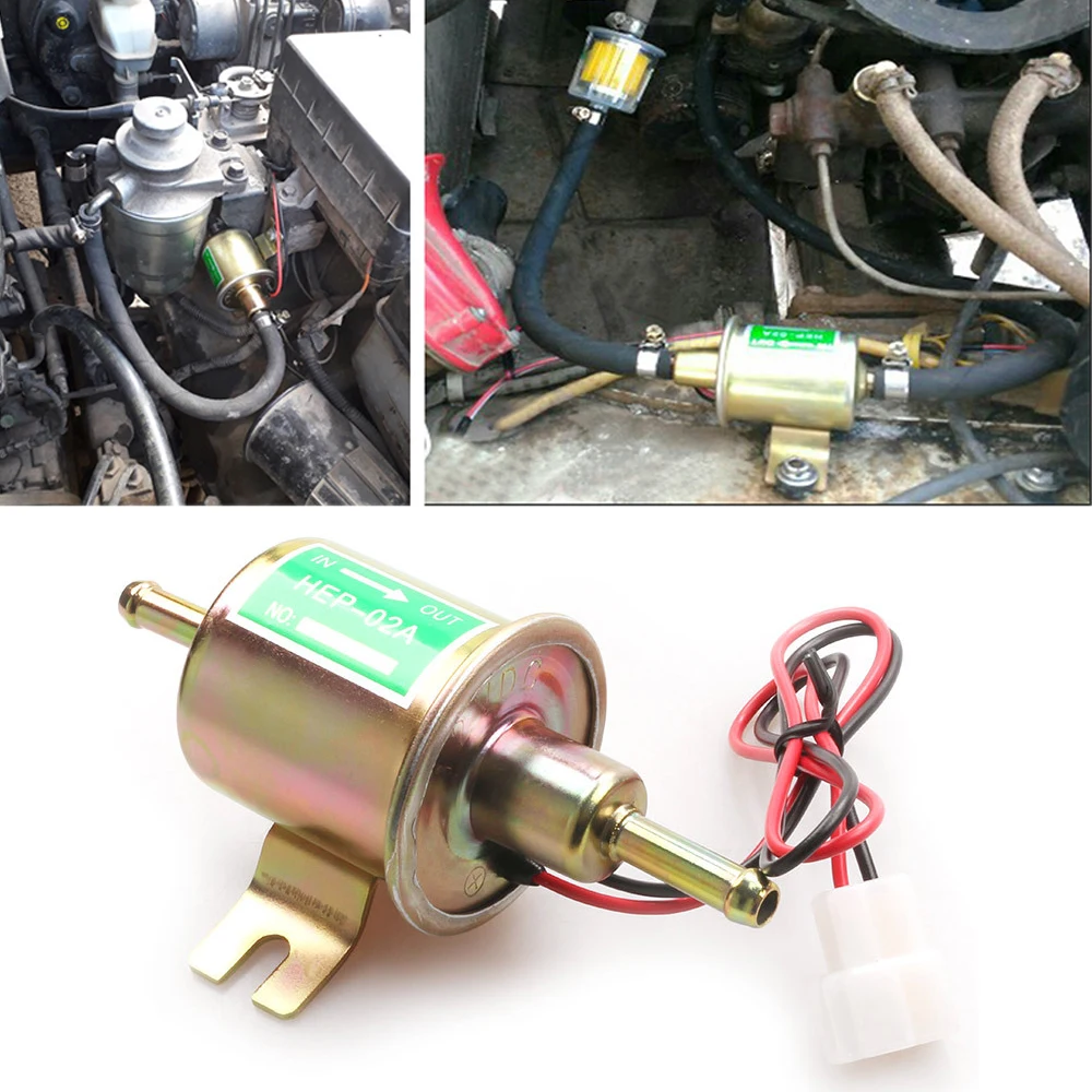 HEP-02A New Gas Diesel Fuel Pump Inline Low Pressure Electric Fuel Pump 12V for Car Carburetor Motorcycle ATV Car Accessories
HEP-02A New Gas Diesel Fuel Pump Inline Low Pressure Electric Fuel Pump 12V for Car Carburetor Motorcycle ATV Car Accessories
