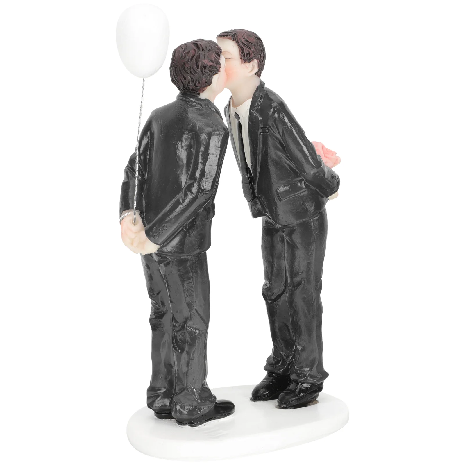 Gay Cake Decoration Couple Figurine Wedding Valentine's Day Decorations Shaped Picks Resin Cupcake Bridegroom Number Ballons
Gay Cake Decoration Couple Figurine Wedding Valentine's Day Decorations Shaped Picks Resin Cupcake Bridegroom Number Ballons