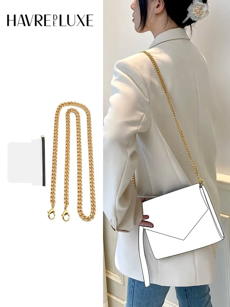 

Women's bag crossbody chain Roland bag clutch modified chain caviar shoulder strap accessories single buy