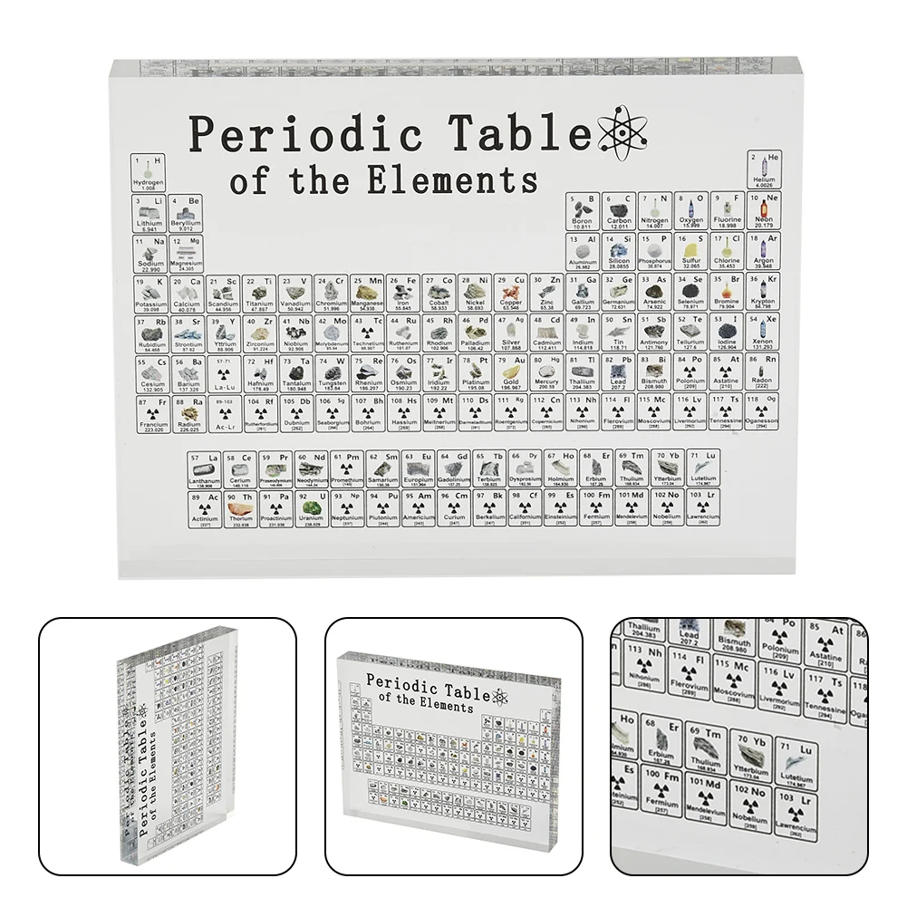 Chemical Periodic Table With Element 85-bit Acrylic Desks Display Home Decor Letter Ornament Samples School Science
Chemical Periodic Table With Element 85-bit Acrylic Desks Display Home Decor Letter Ornament Samples School Science
