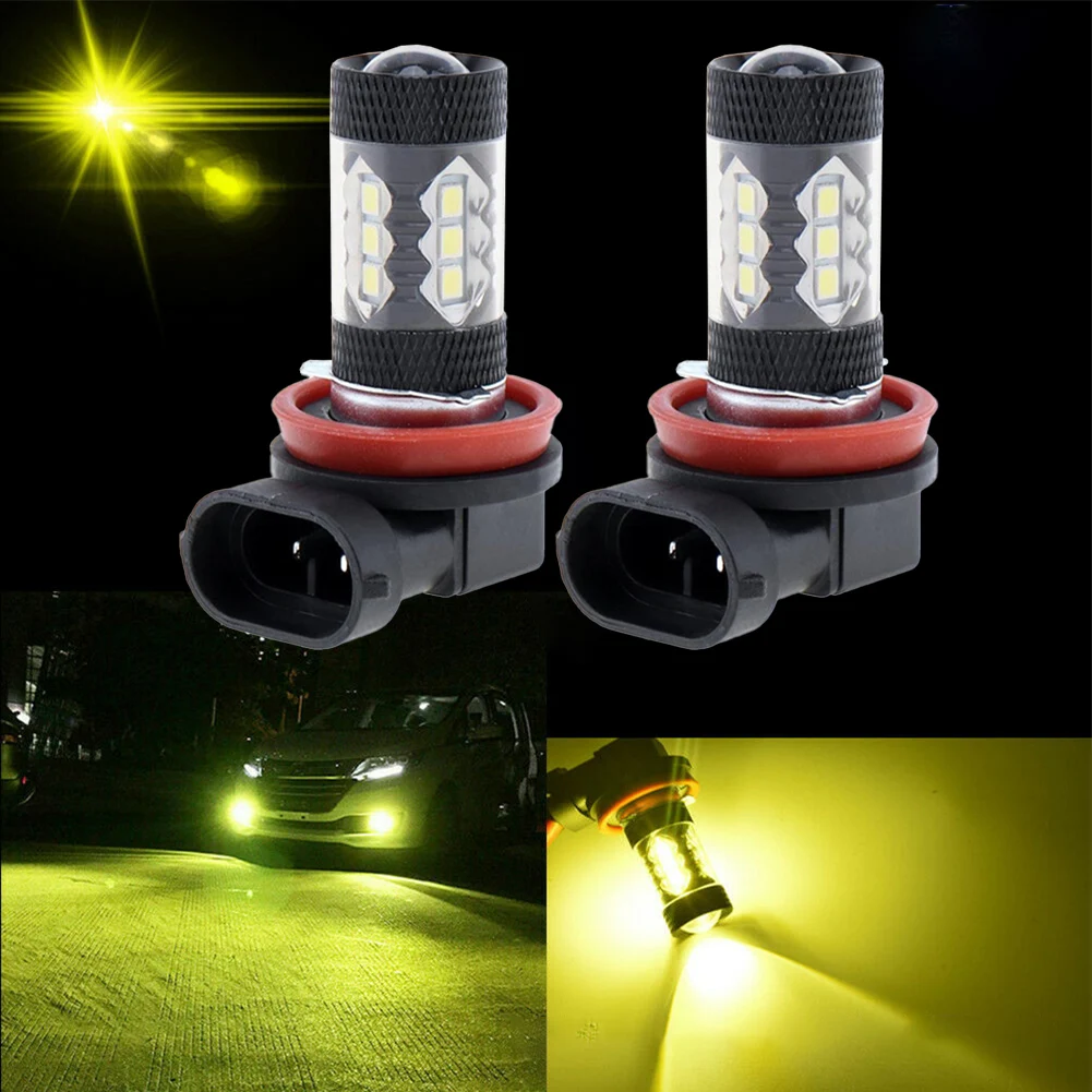 2pc Fog Lamp For Honda Civic 2006-2019 H11 Fog Light Projector Lens Yellow LED Bulbs Front Rear Fog Golden Light Part
2pc Fog Lamp For Honda Civic 2006-2019 H11 Fog Light Projector Lens Yellow LED Bulbs Front Rear Fog Golden Light Part