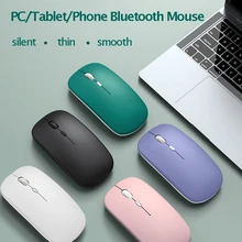 PC Tablet Wireless Mouse for iPad Air/Samsung Tab/Huawei/Xiaomi Android Phone Mouse Windows Tablet Battery Silent Mouse Optical