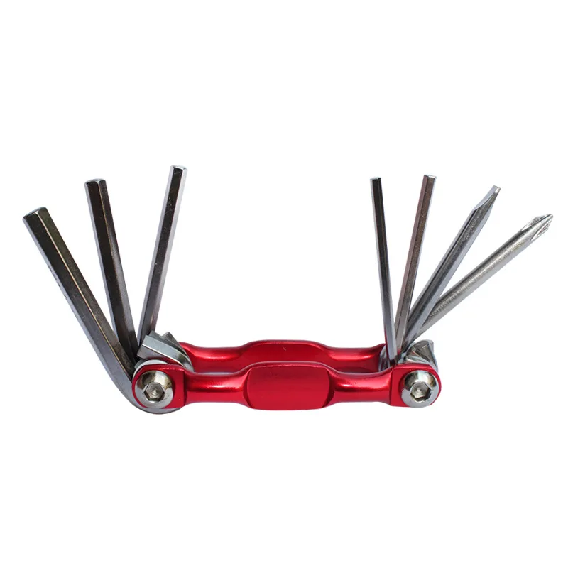 Lightweight Portable 7 in 1 Mountain Bike Cycling Multi Repair Tools Kit Bicycle Repaire Set Spoke Hex Allen Wrench Screwdrivers
Lightweight Portable 7 in 1 Mountain Bike Cycling Multi Repair Tools Kit Bicycle Repaire Set Spoke Hex Allen Wrench Screwdrivers