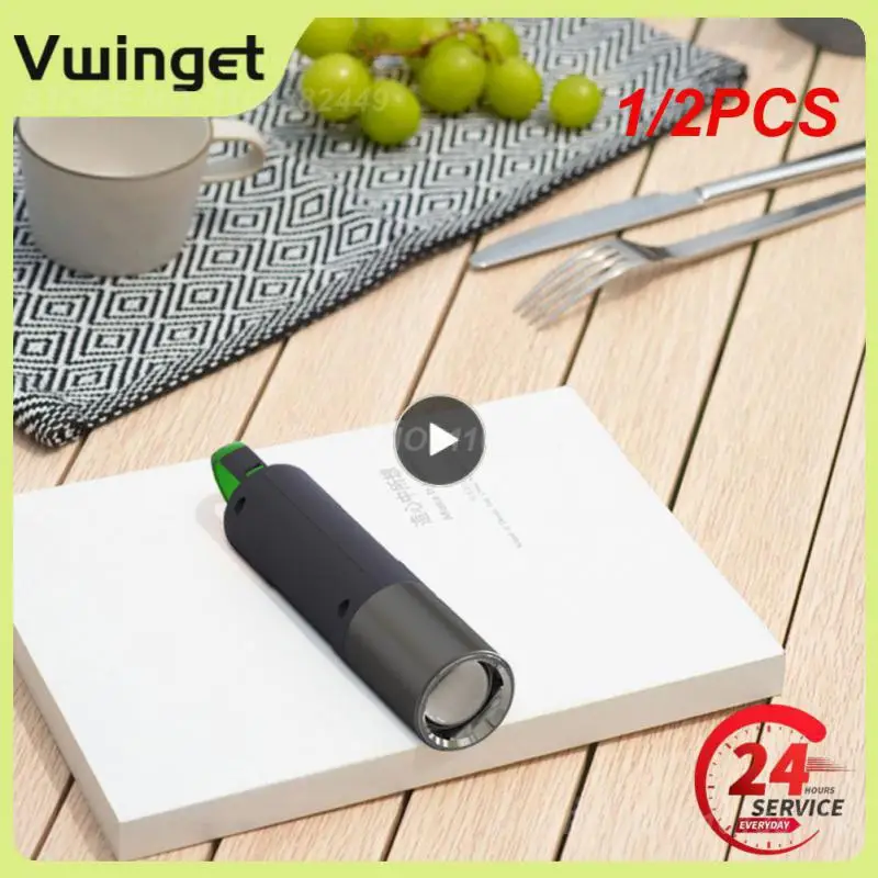Портативный мощный мини-фонарик, USB Перезаряжаемый брелок для ключей, внешний водонепроницаемый светодиодный фонарик для кемпинга, 1/2 шт.
Портативный мощный мини-фонарик, USB Перезаряжаемый брелок для ключей, внешний водонепроницаемый светодиодный фонарик для кемпинга, 1/2 шт.