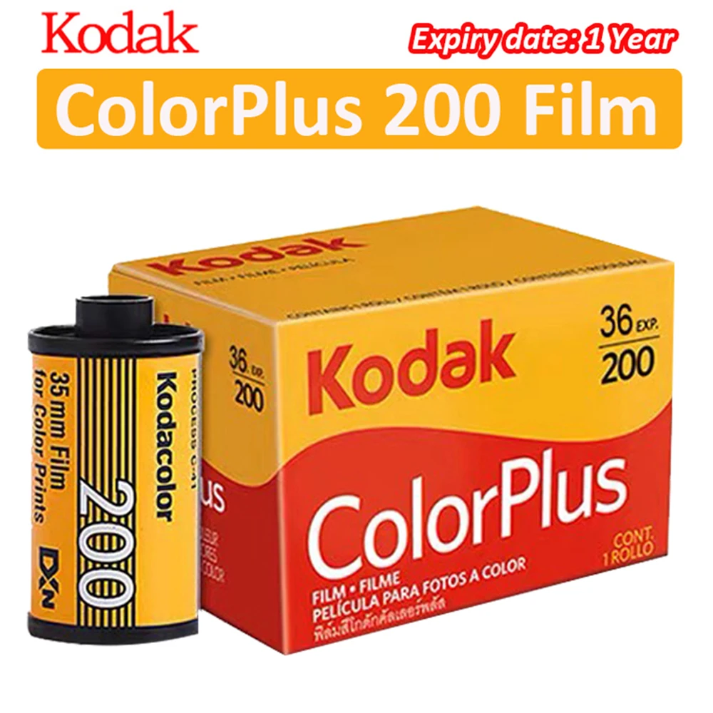 50 Rolls KODAK ColorPlus 200 Color 35mm Film 36 Exposure per Roll suit For M35 / M38 Camera
50 Rolls KODAK ColorPlus 200 Color 35mm Film 36 Exposure per Roll suit For M35 / M38 Camera