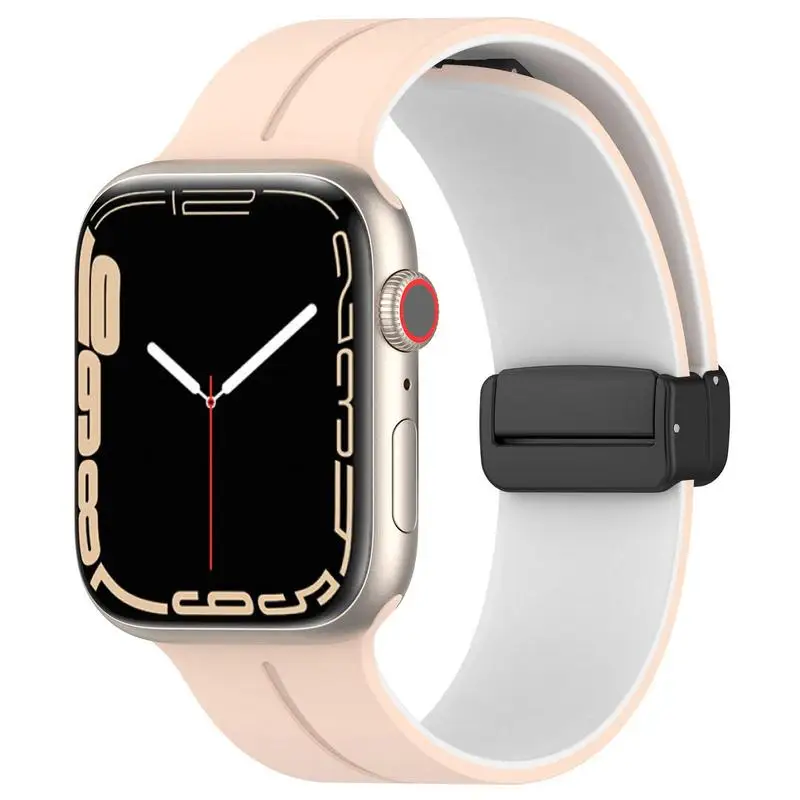 Ремешок силиконовый для Apple Watch Band 38 мм 40 мм 41 мм, сменный Браслет для IWatch Ultra SE Series 8/7/6/5/4/3/2/1, аксессуары для часов
Ремешок силиконовый для Apple Watch Band 38 мм 40 мм 41 мм, сменный Браслет для IWatch Ultra SE Series 8/7/6/5/4/3/2/1, аксессуары для часов
