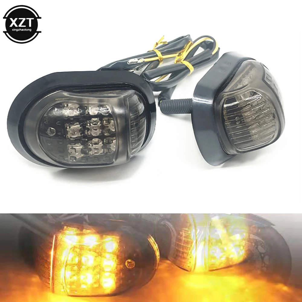 2Pcs Motorcycle Turn Signals 12V 9 LED Motorbike Indicators Blinker Yellow Lighting Flasher Piranha Turn Signal Light
2Pcs Motorcycle Turn Signals 12V 9 LED Motorbike Indicators Blinker Yellow Lighting Flasher Piranha Turn Signal Light