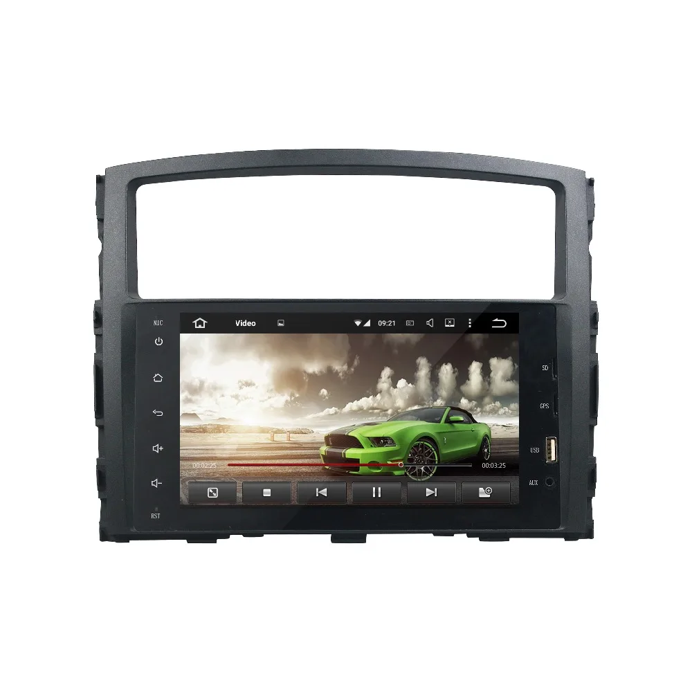 Автомобильный радиоприемник 8 дюймов ядер Android 9 0 для MITSUBISHI PAJERO 2006-2012 DVD-плеер без